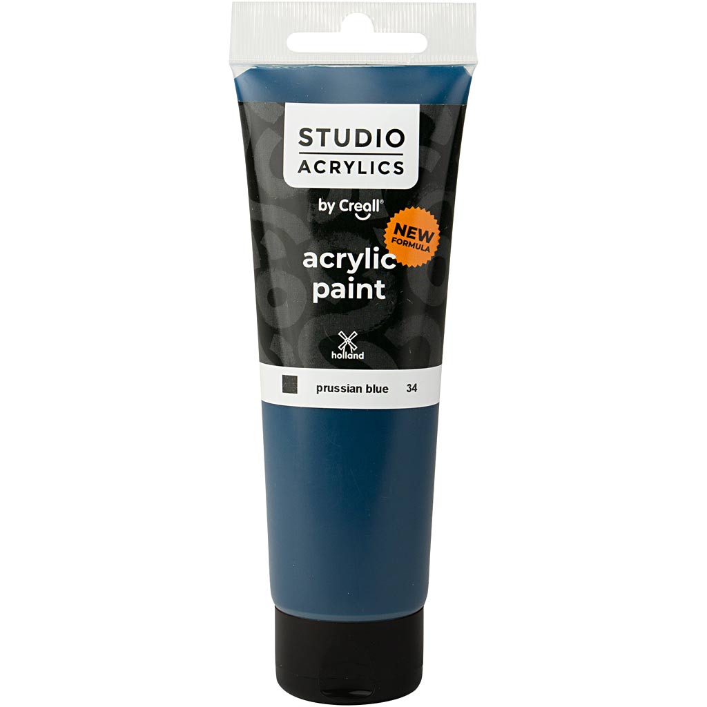 Pintura acrílica Creall Studio azul 120 ml