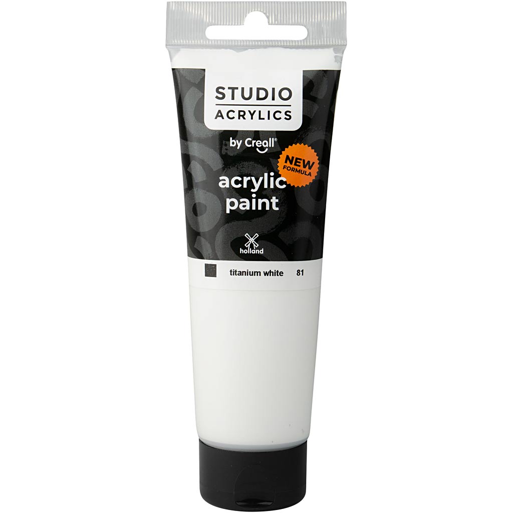 Pintura acrílica Creall Studio blanco 120 ml