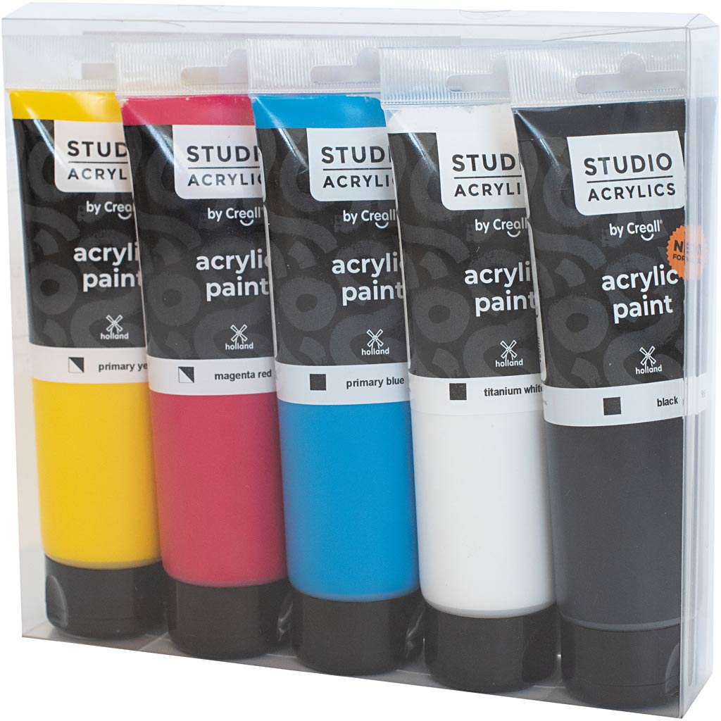 Pintura acrílica Creall Studio colores surtidos 120 ml