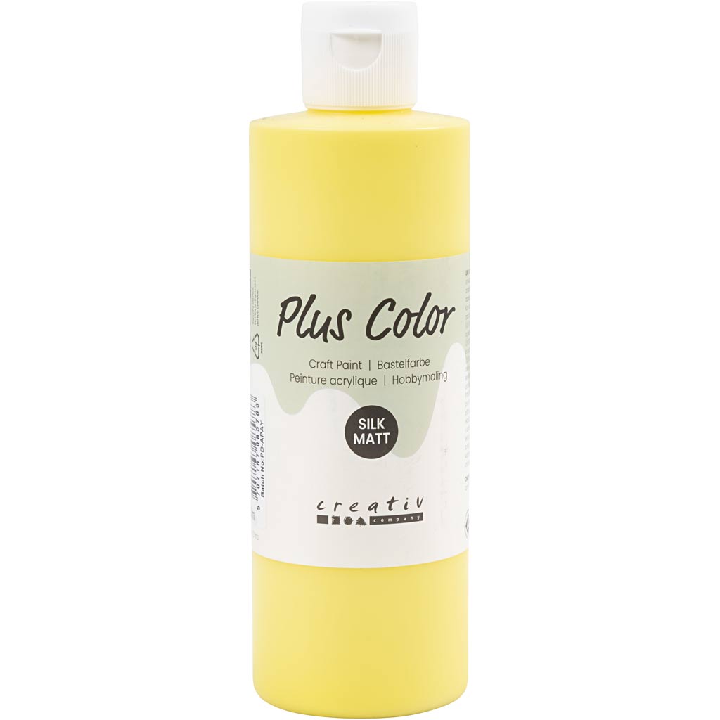 Pintura craft Plus Color amarillo 250 ml