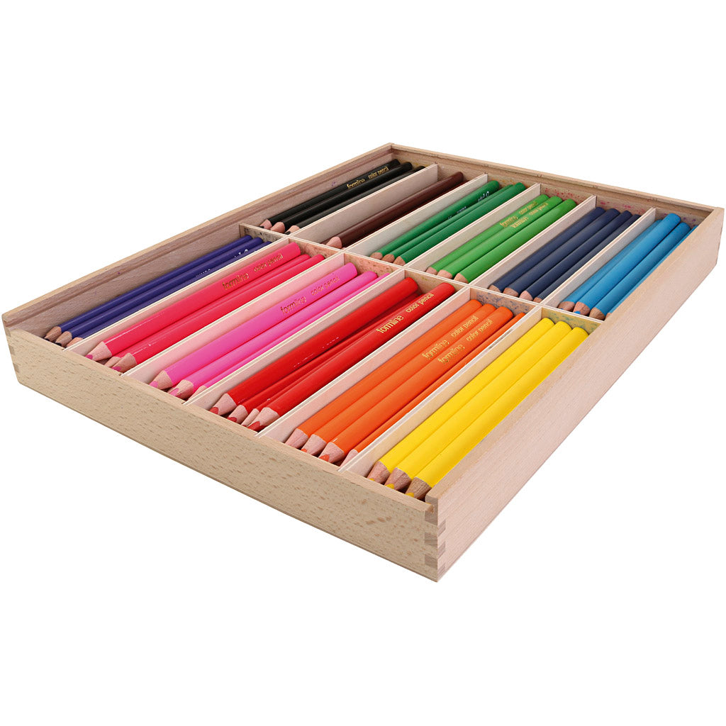 Lápices de colores Colortime colores surtidos — 12x12 ud (1 pack)