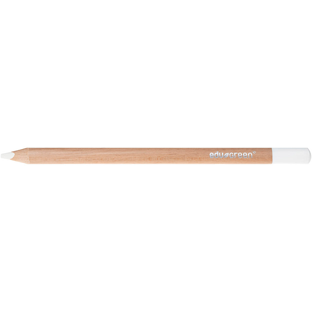 Lápices EDU3 Edugreen Jumbo blanco — 10 ud (1 pack)