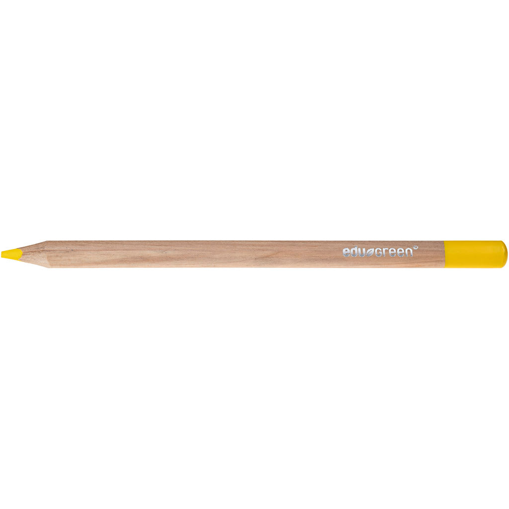 Lápices EDU3 Edugreen Jumbo amarillo — 10 ud (1 pack)