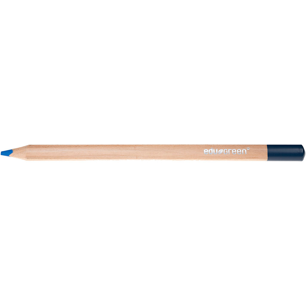 Lápices EDU3 Edugreen Jumbo azul — 10 ud (1 pack)