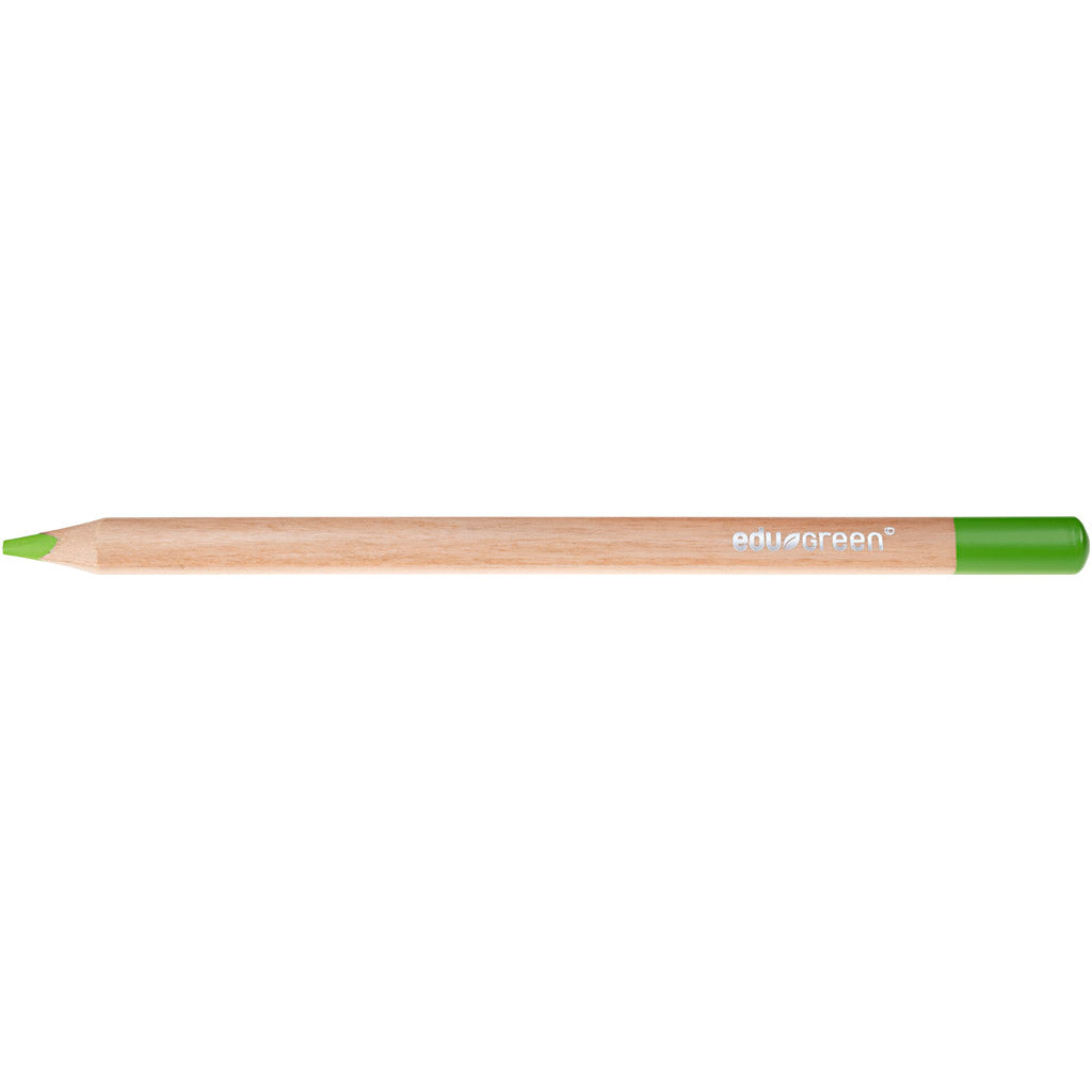Lápices EDU3 Edugreen Jumbo verde claro — 10 ud (1 pack)