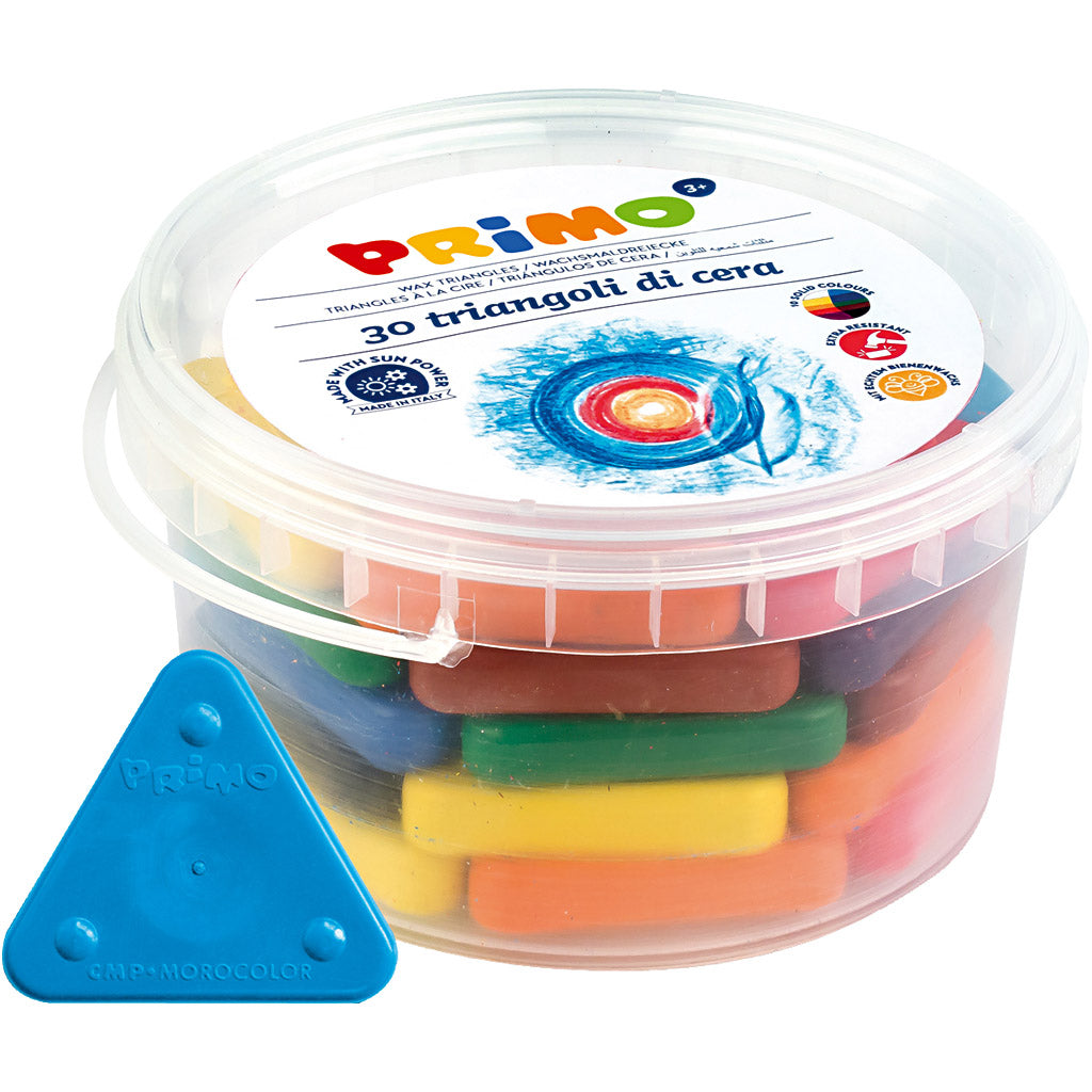 Ceras PRIMO colores surtidos — 30 ud (1 pack)