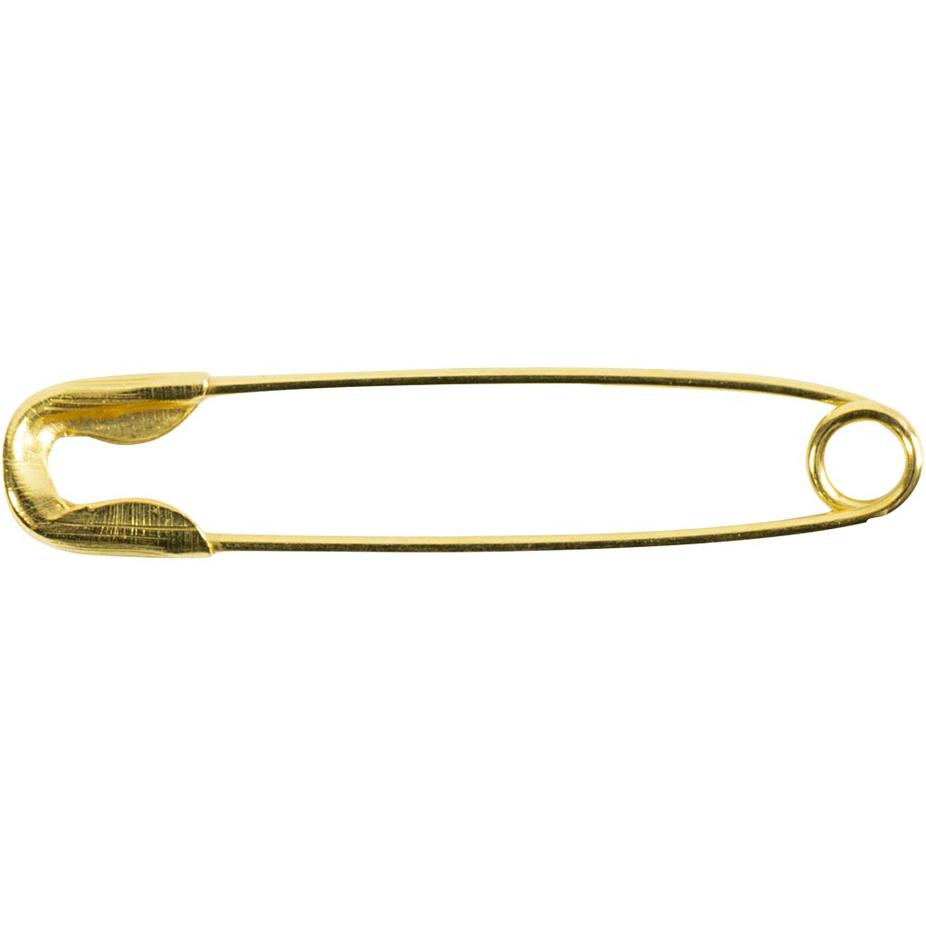 Imperdibles dorado L: 22 mm — 500 ud (1 pack)