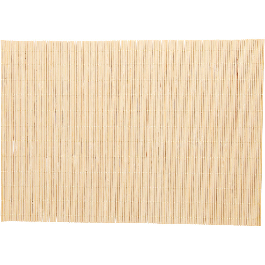 Estera de bambú para fieltrar 45x30 cm — 4 ud (1 pack)