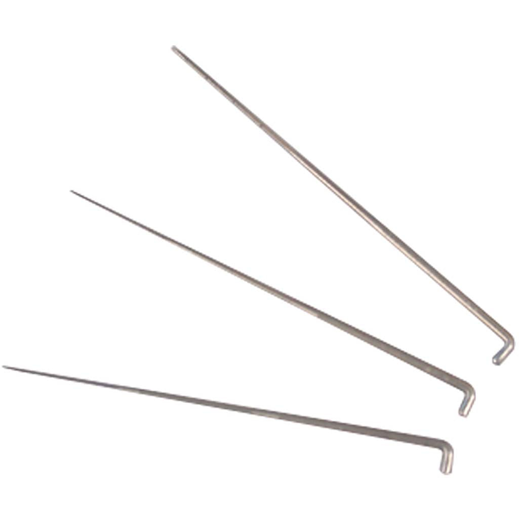 Aguja de fieltrar punta fina L: 7.5 cm — 10 ud (1 pack)