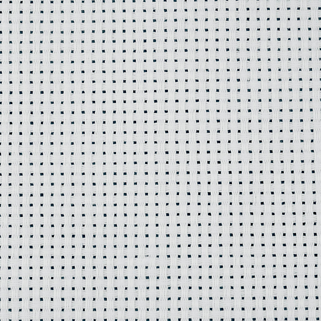 Tela Aida para bordado blanco — 3 m (1 pack)