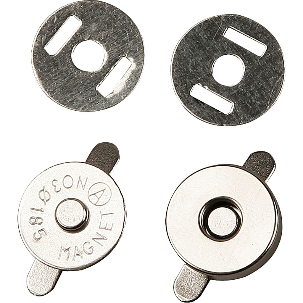 Cierre magnético ⌀ 18 mm — 25 ud (1 pack)