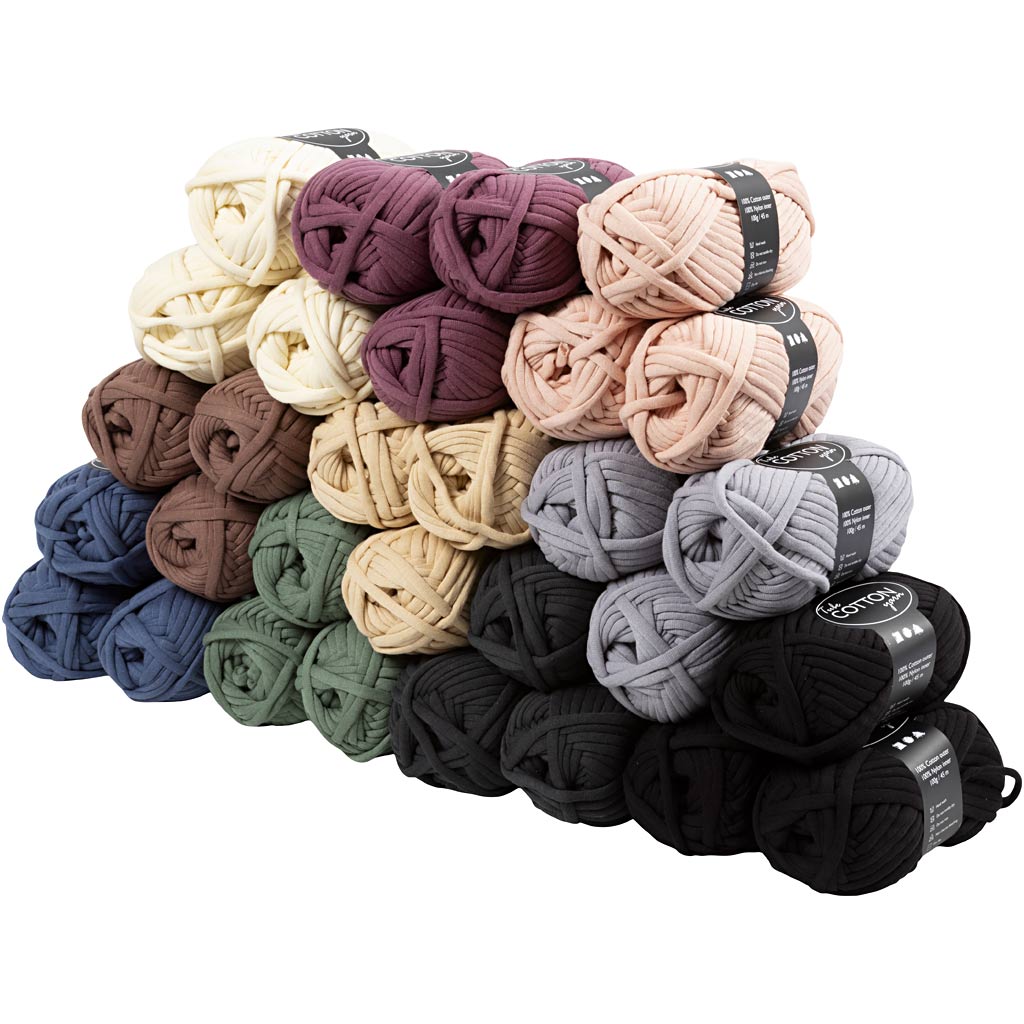 Lana tubular colores surtidos L: 45 m