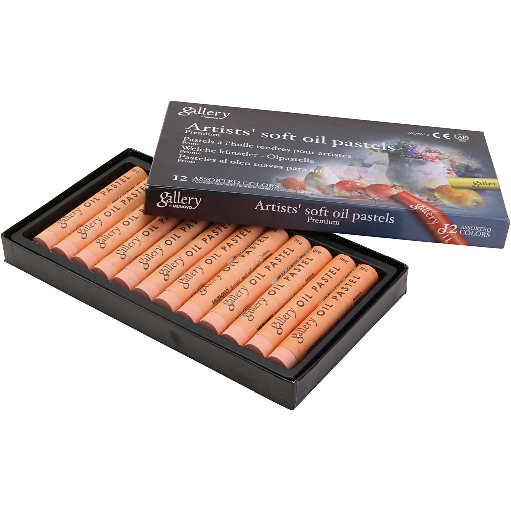 Pasteles al óleo Gallery ⌀ 11 mm — 12 ud (1 pack)
