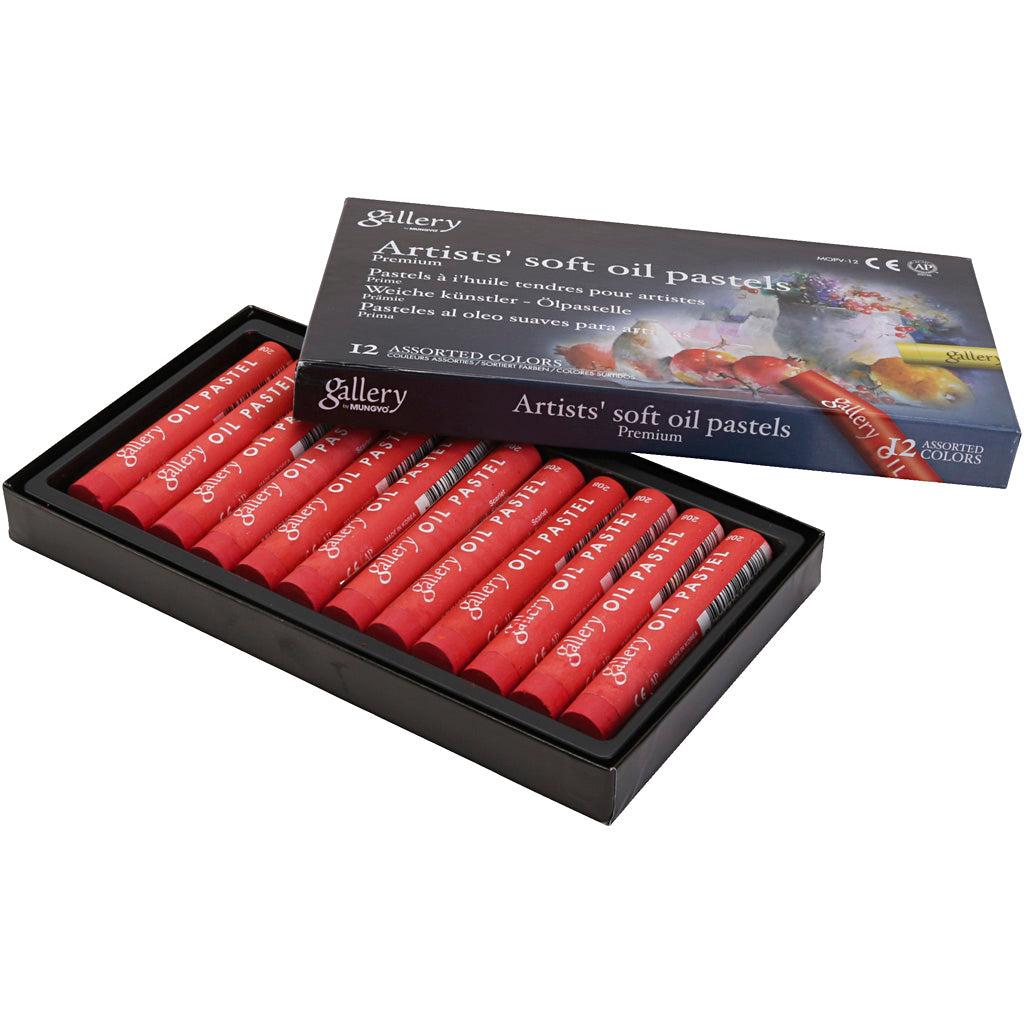 Pasteles al óleo Gallery ⌀ 11 mm — 12 ud (1 pack)