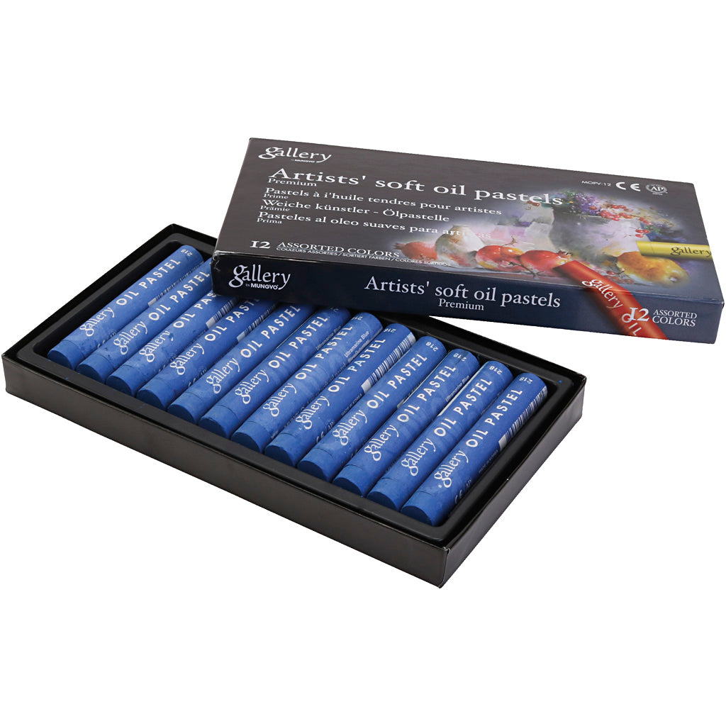 Pasteles al óleo Gallery ⌀ 11 mm — 12 ud (1 pack)