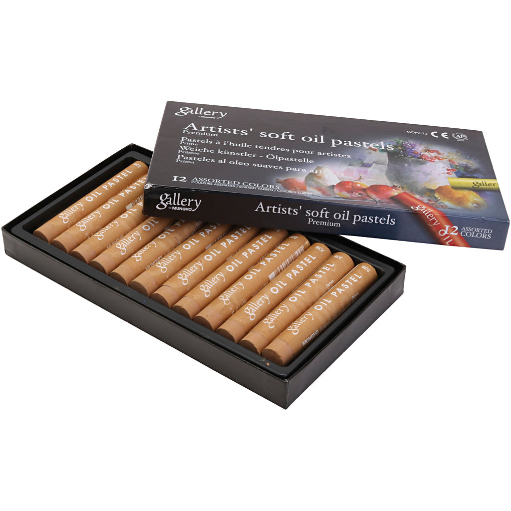 Pasteles al óleo Gallery ⌀ 11 mm — 12 ud (1 pack)