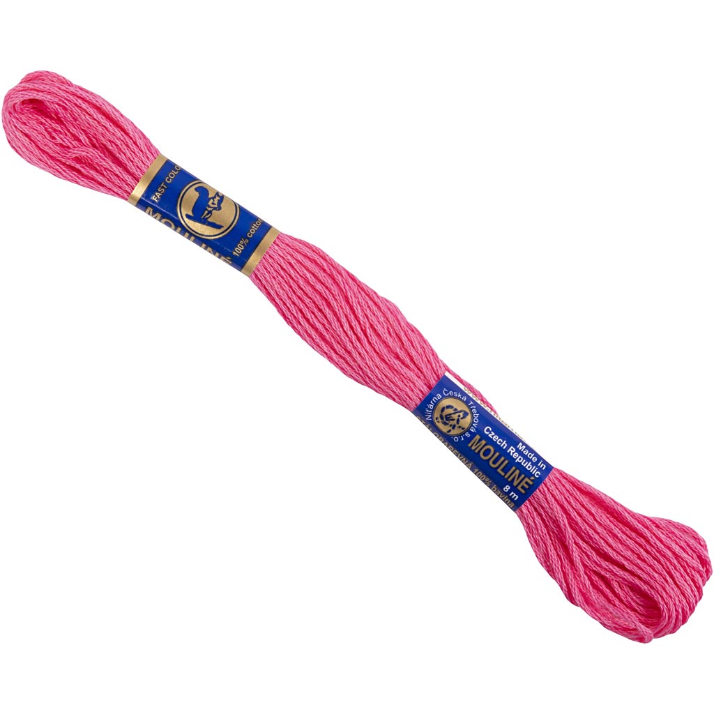 Hilo de bordar rosa — 12x8 m (1 pack)