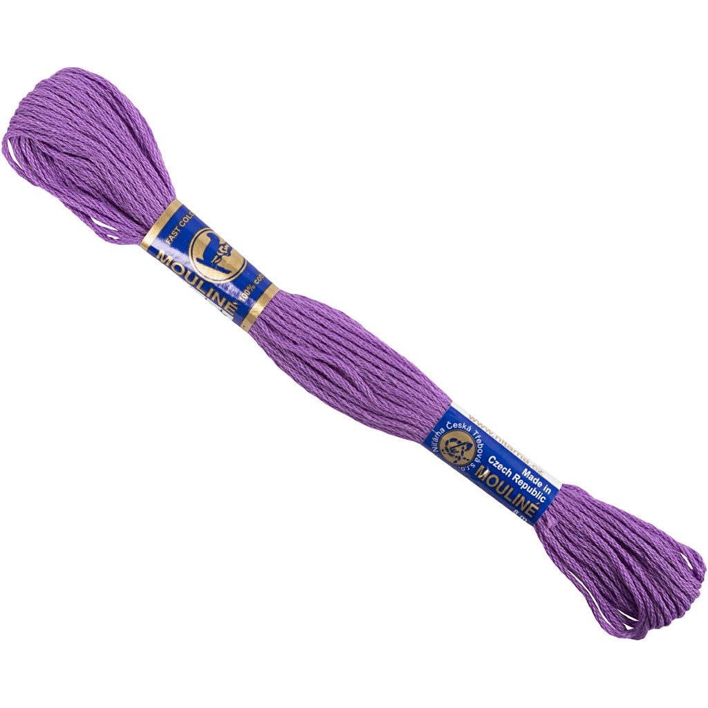 Hilo de bordar morado — 12x8 m (1 pack)