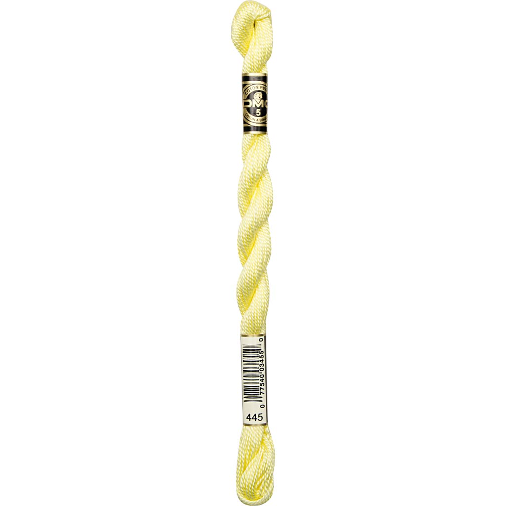 Hilo DMC para abalorios amarillo n.º 5 — 12x25 m (1 pack)