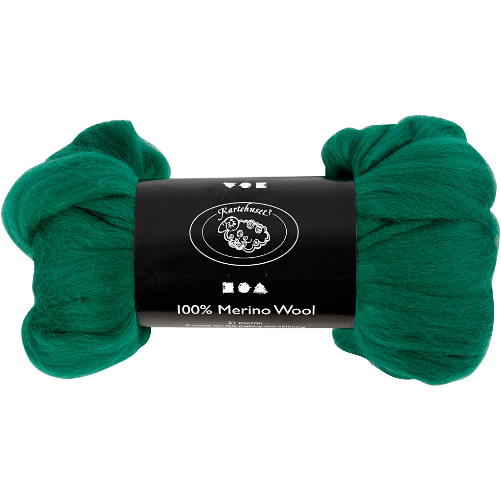 Lana merino verde 100 g
