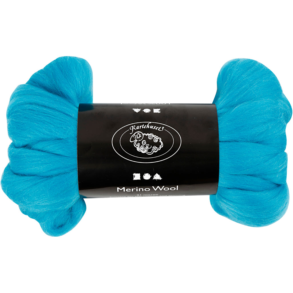 Lana merino turquesa 100 g