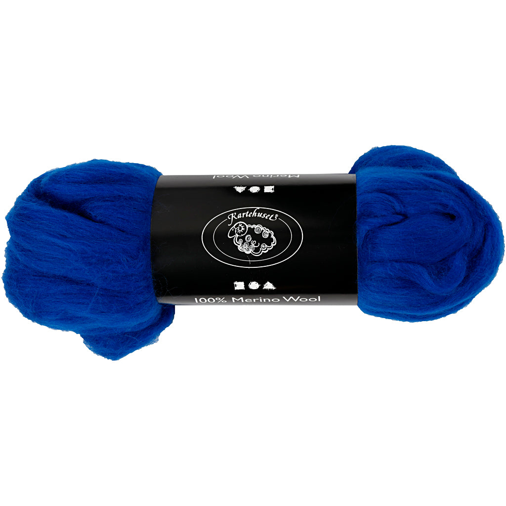 Lana merino azul real 100 g
