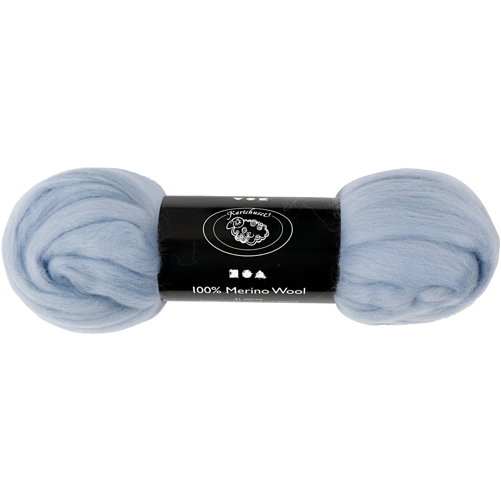 Lana merino azul 100 g