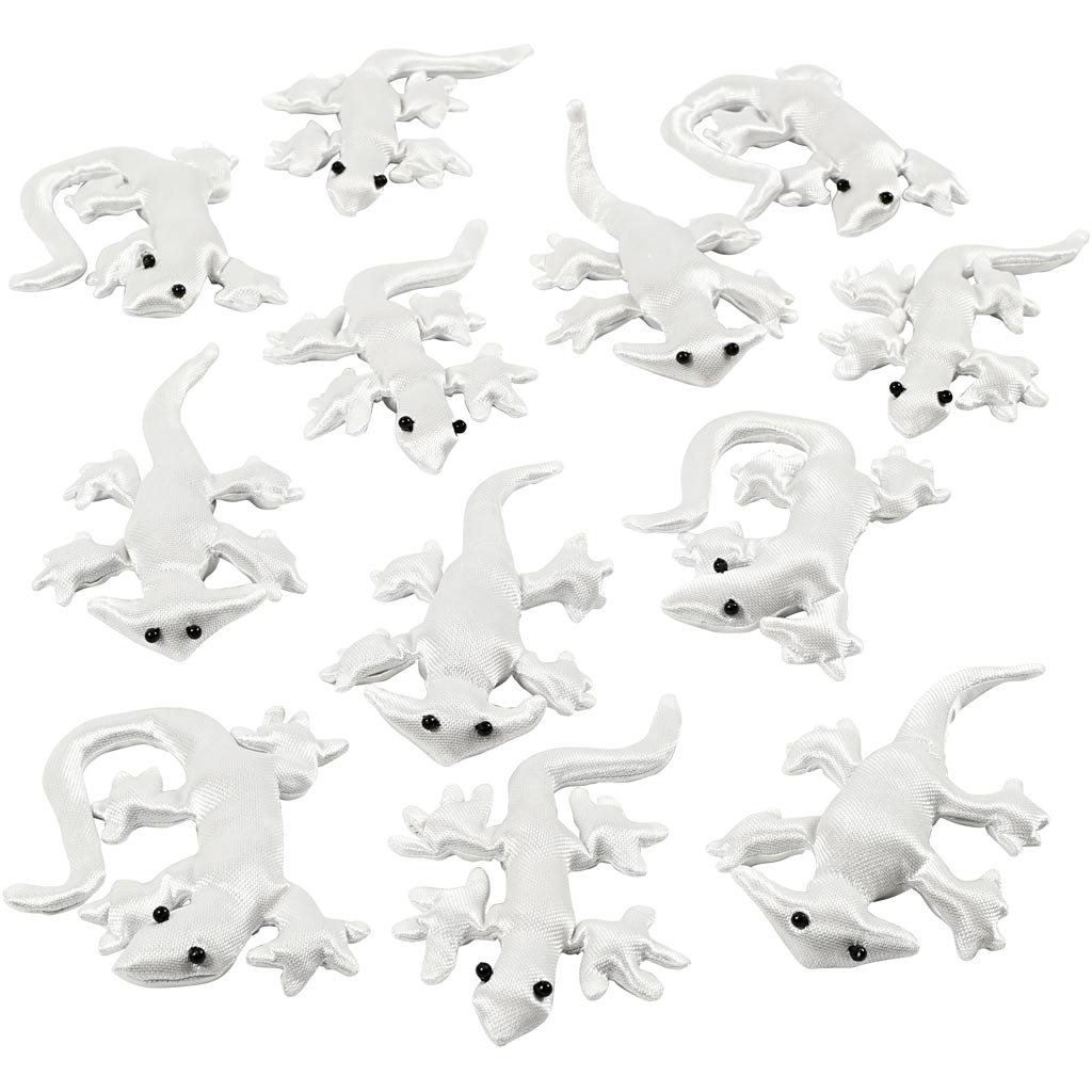Bicho de tela blanco — 12 ud (1 pack)