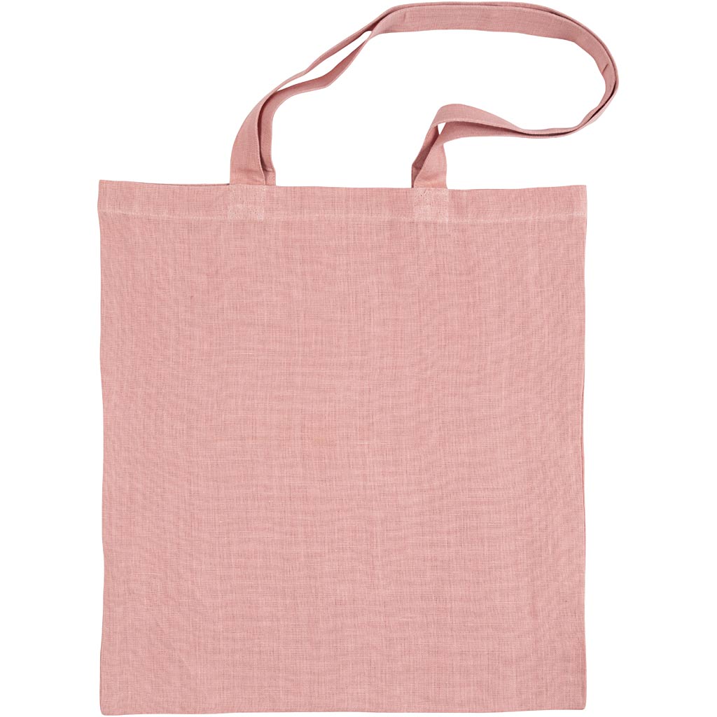 Tote bag rosa palo 38x42 cm 185 g — 1 ud (1 pack)