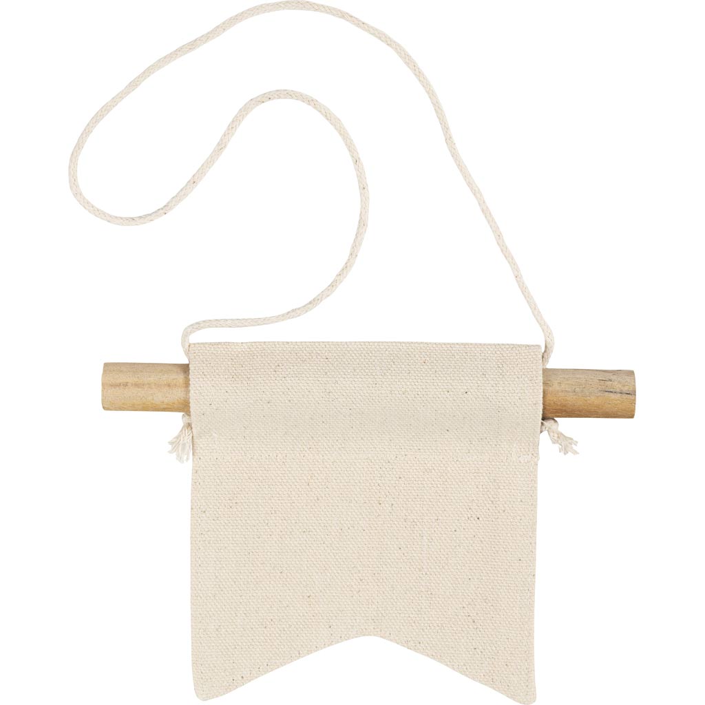 Mini banderola de pared natural 300 g — 12 ud (1 pack)