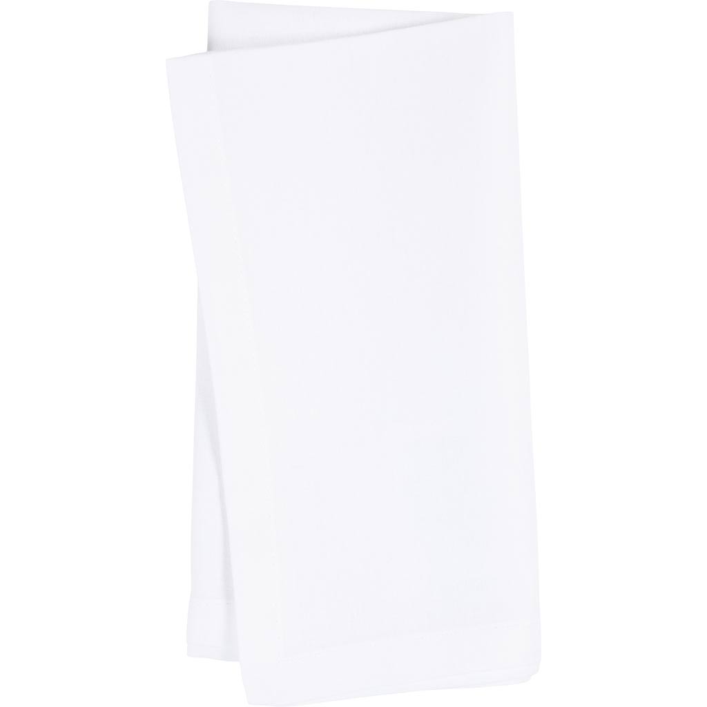 Servilletas de tela blanco 42x42 cm 145 g — 12 ud (1 pack)