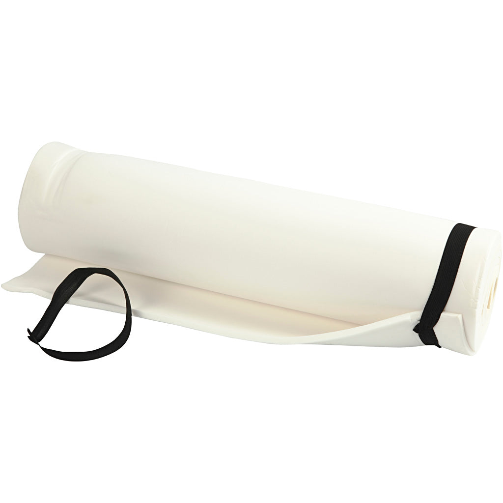 Esterilla enrollable blanco L: 180 cm — 1 ud
