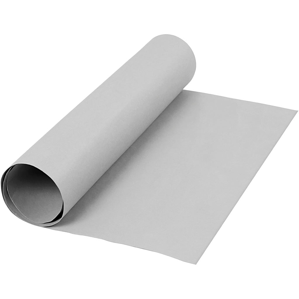 Papel imitación piel gris 350 g — 1 m (1 rollo)