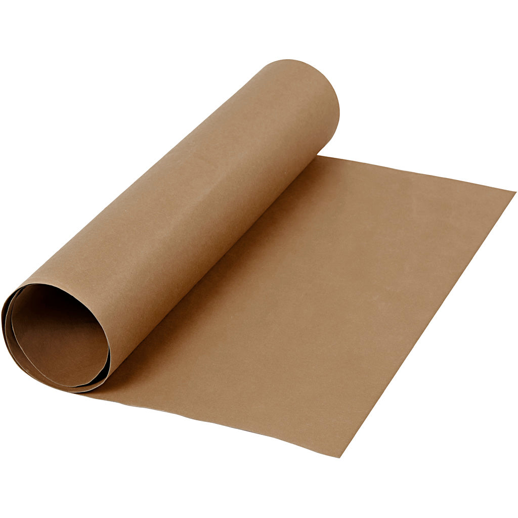 Papel imitación piel marrón oscuro 350 g — 1 m (1 rollo)