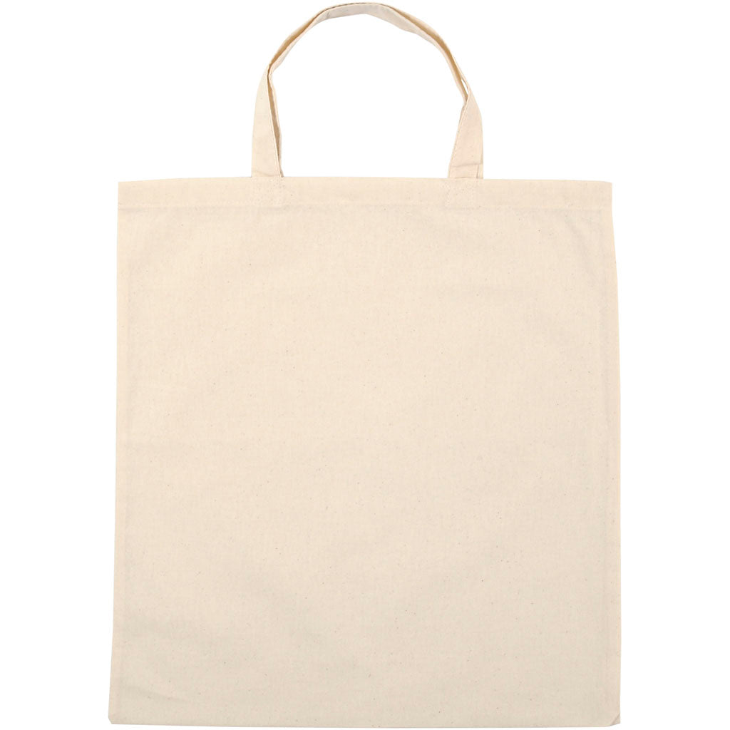 Tote bag natural 38x42 cm 145 g — 5 ud (1 pack)