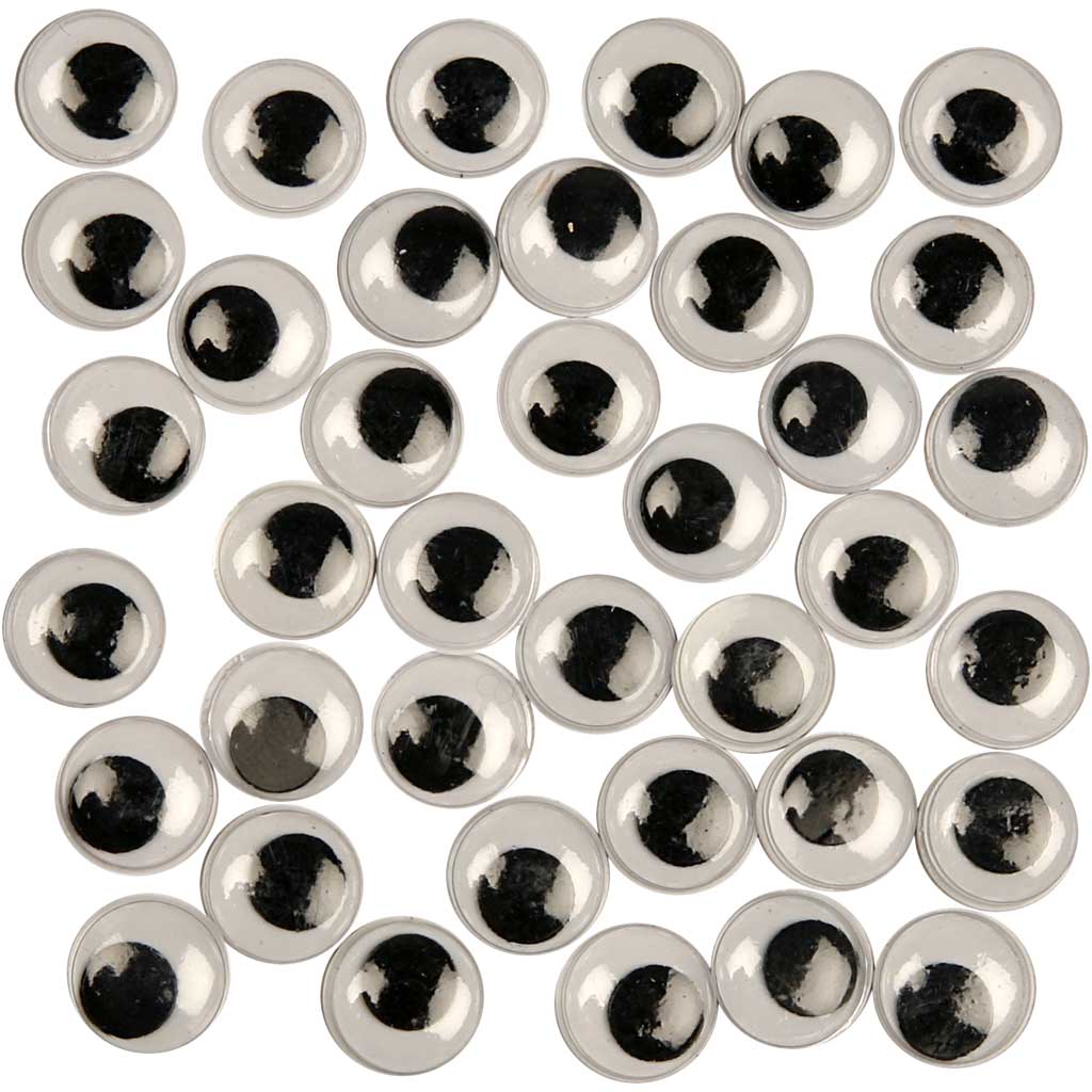 Ojos saltones ⌀ 12 mm — 1000 ud (1 pack)