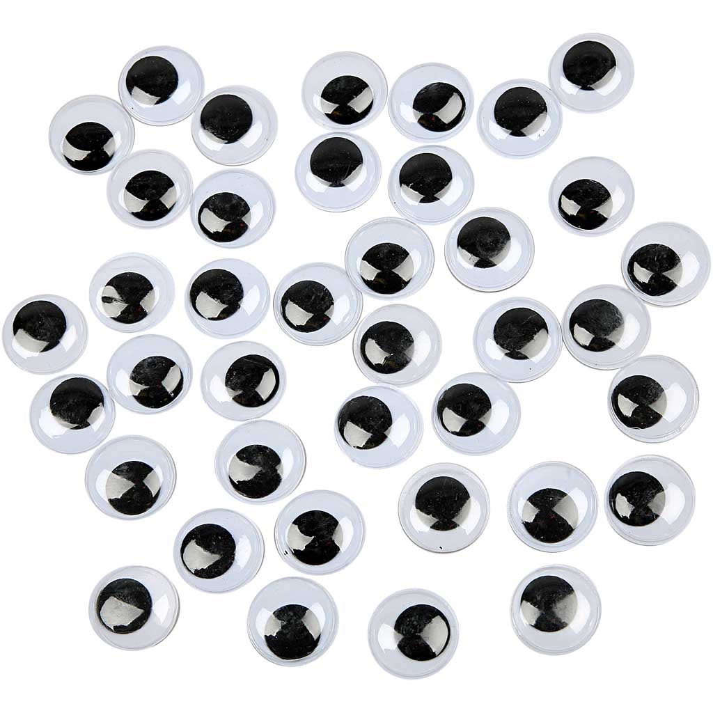 Ojos saltones ⌀ 20 mm — 500 ud (1 pack)