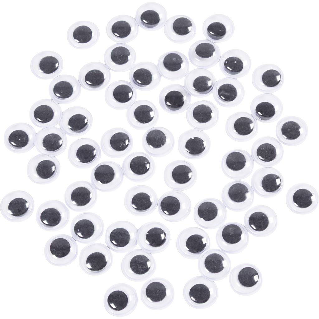 Ojos saltones ⌀ 10 mm — 1000 ud (1 pack)