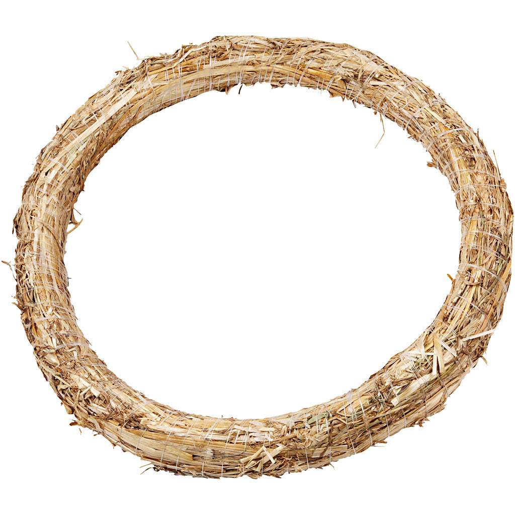 Corona de paja ⌀ 35 cm — 1 ud