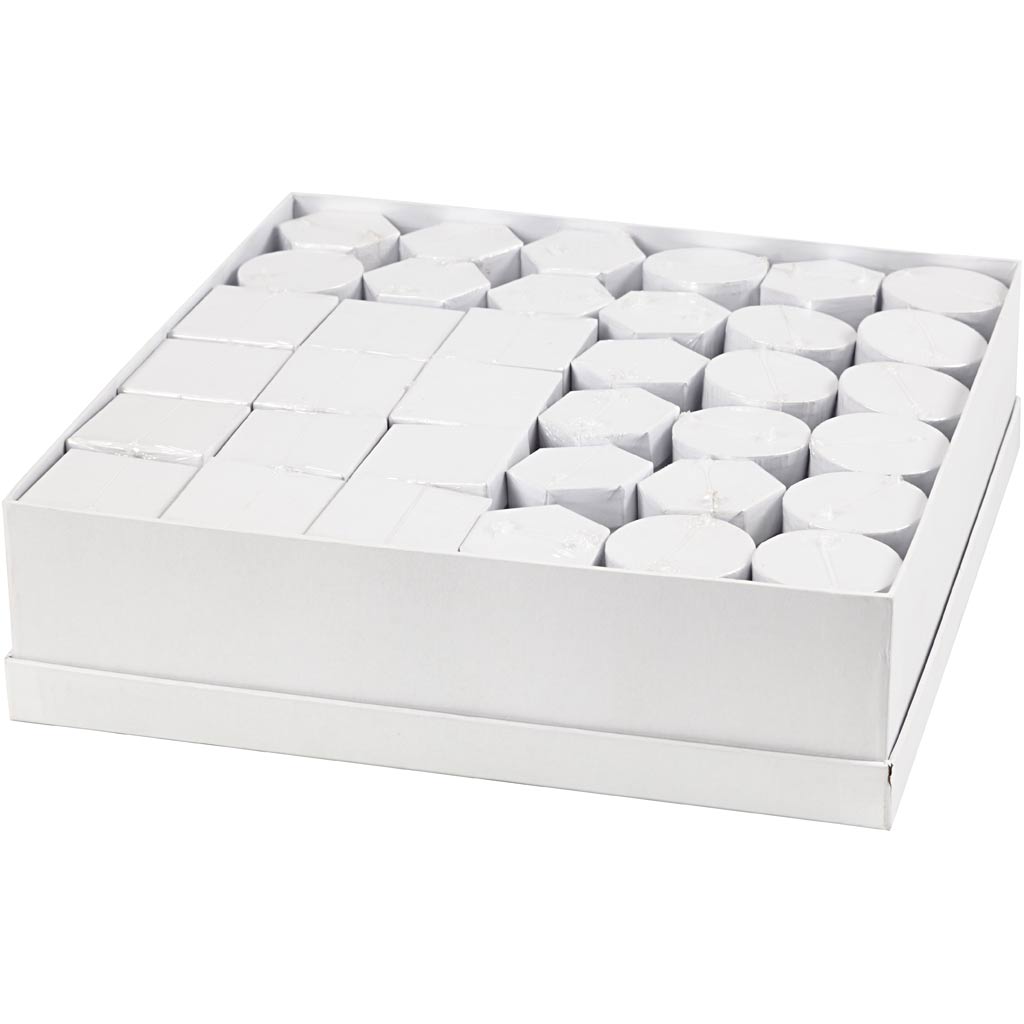 Cajas blanco — 36 set (1 pack)