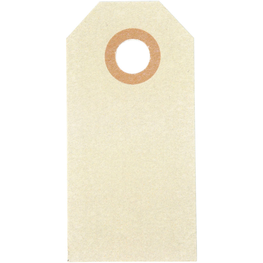 Etiquetas manila crema 3x6 cm 250 g — 1000 ud (1 pack)