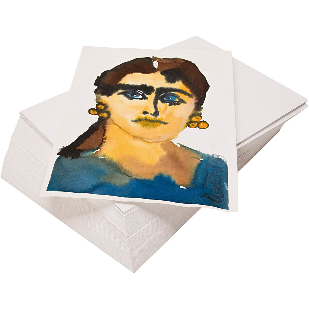Papel de acuarela blanco A2 180 g — 100 hojas (1 pack)