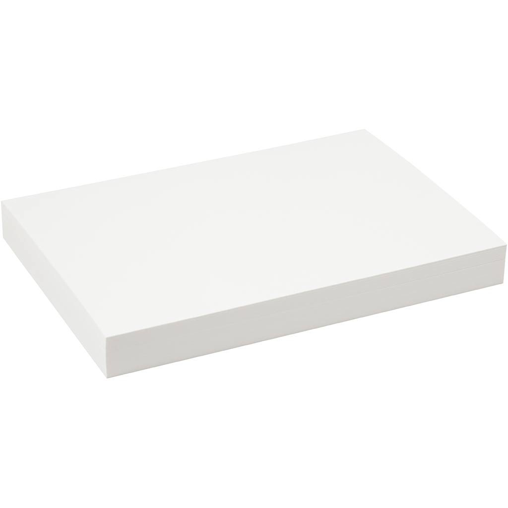 Papel de acuarela blanco A4 180 g — 100 hojas (1 pack)