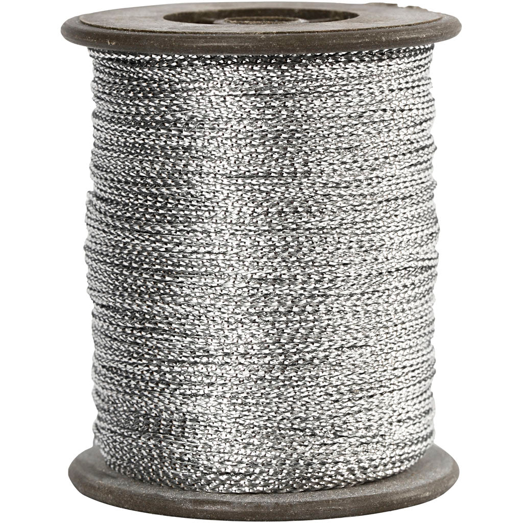 Hilo plateado — 100 m (1 rollo)