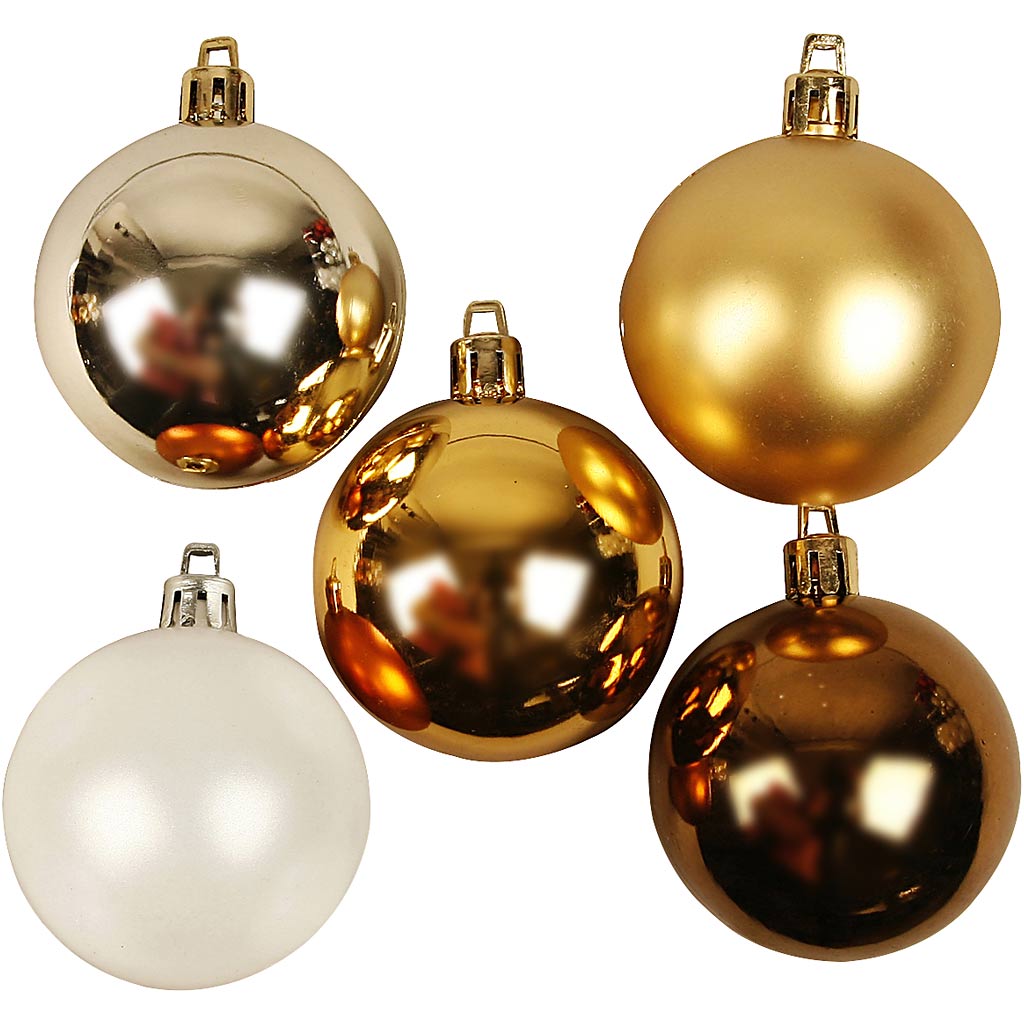 Adornos navideños ⌀ 6 cm — 20 ud (1 pack)