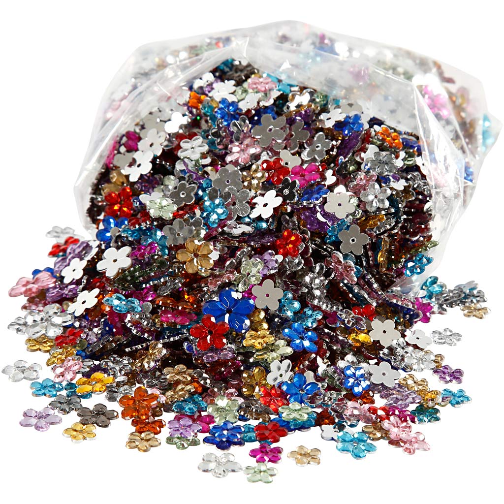 Estrás colores surtidos — 2520 ud (1 pack)