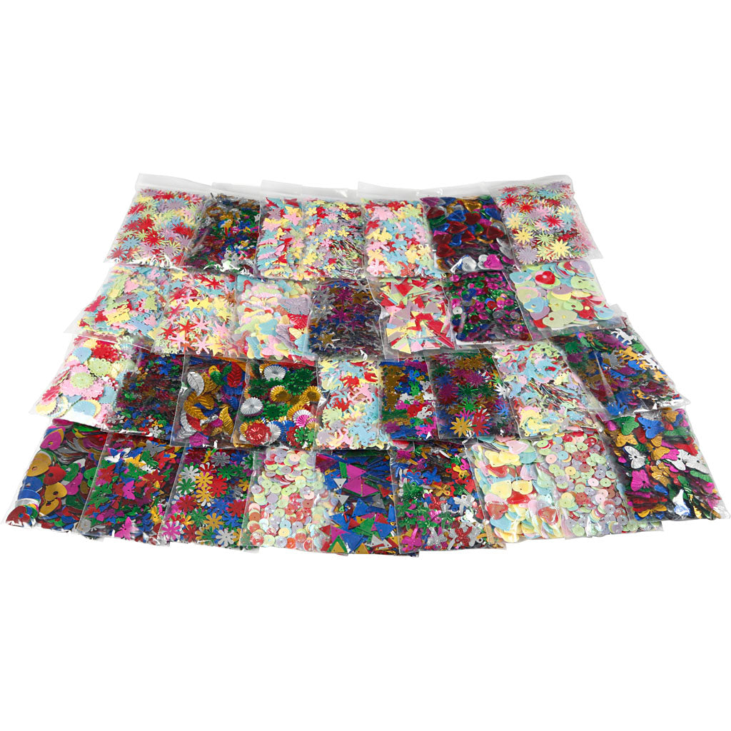 Surtido de lentejuelas colores surtidos 25 g