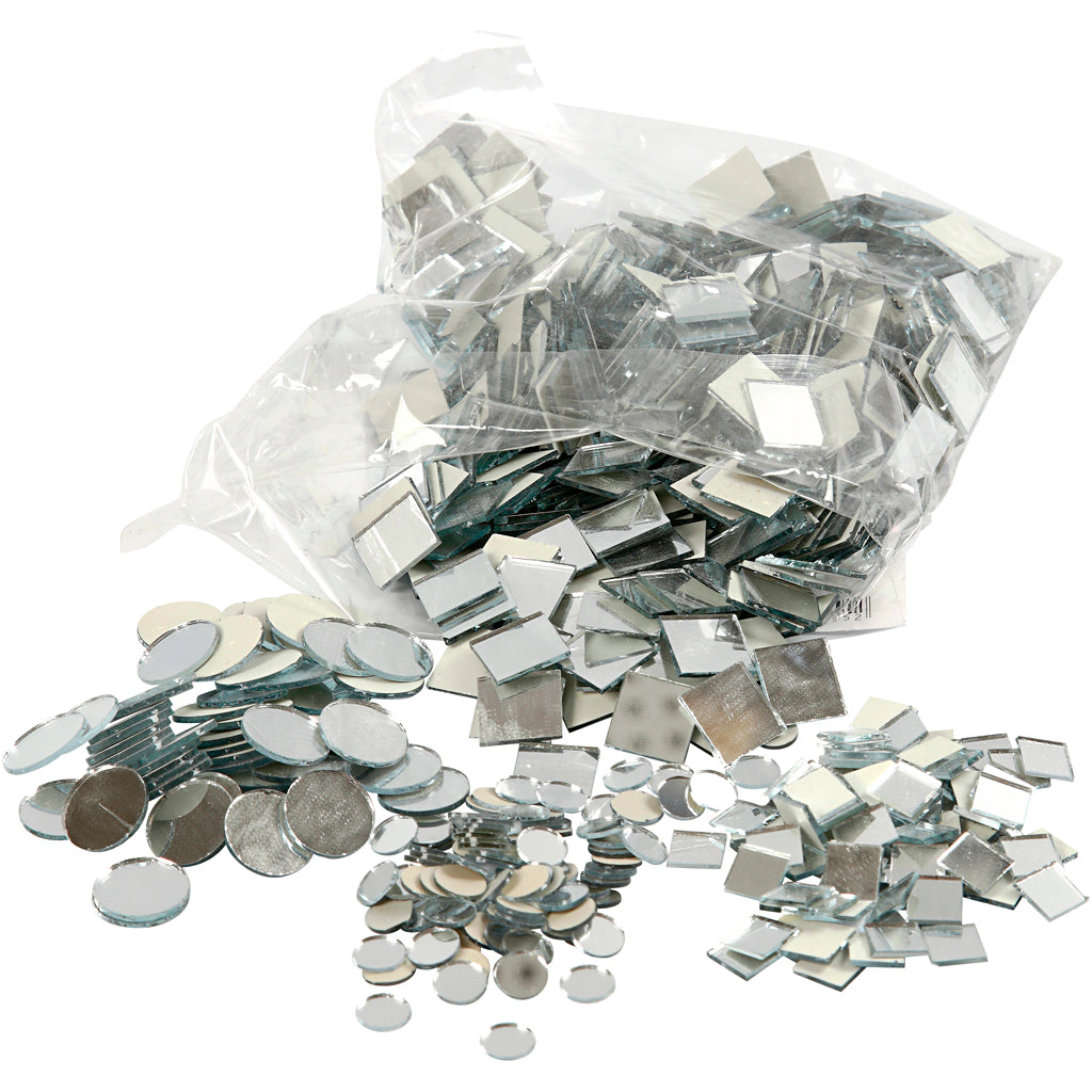 Teselas de mosaico tipo espejo — 1900 ud (1 pack)
