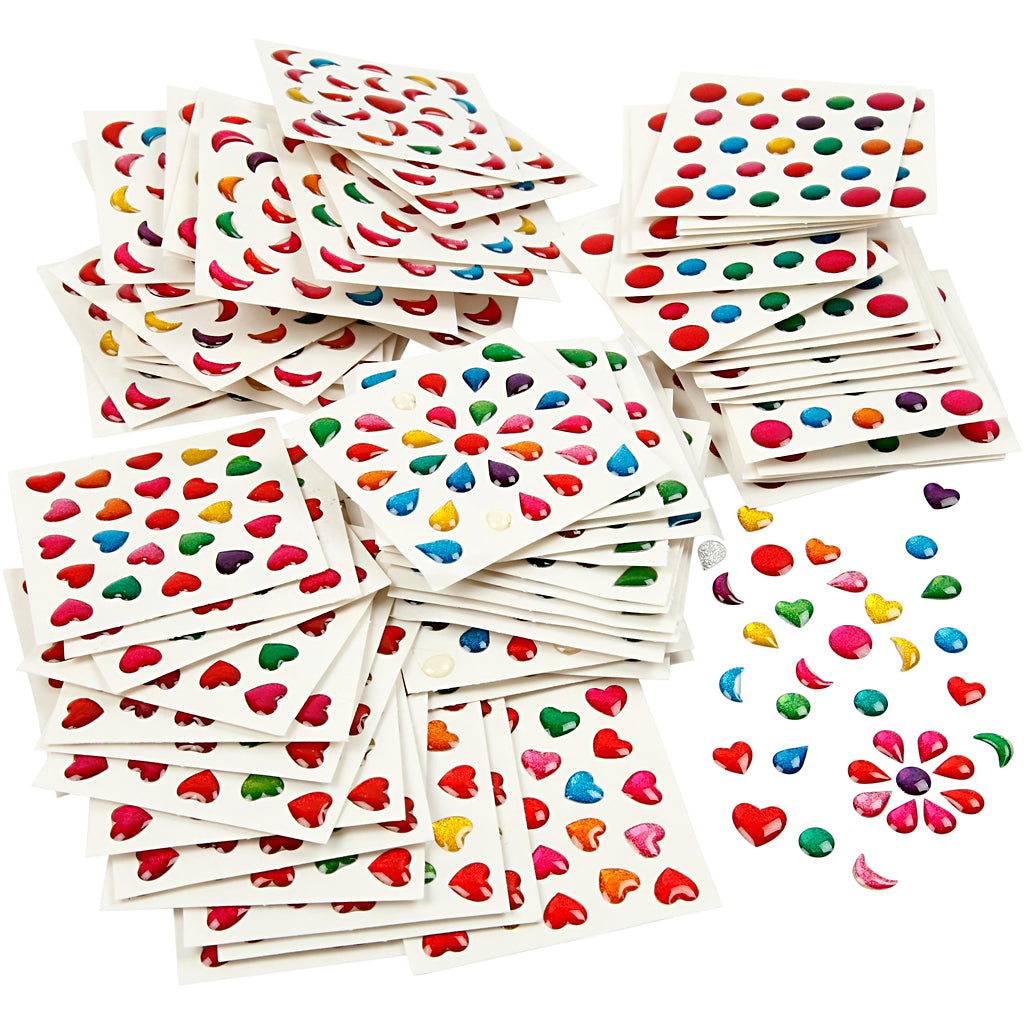 Mini pegatinas — 100 hojas (1 pack)