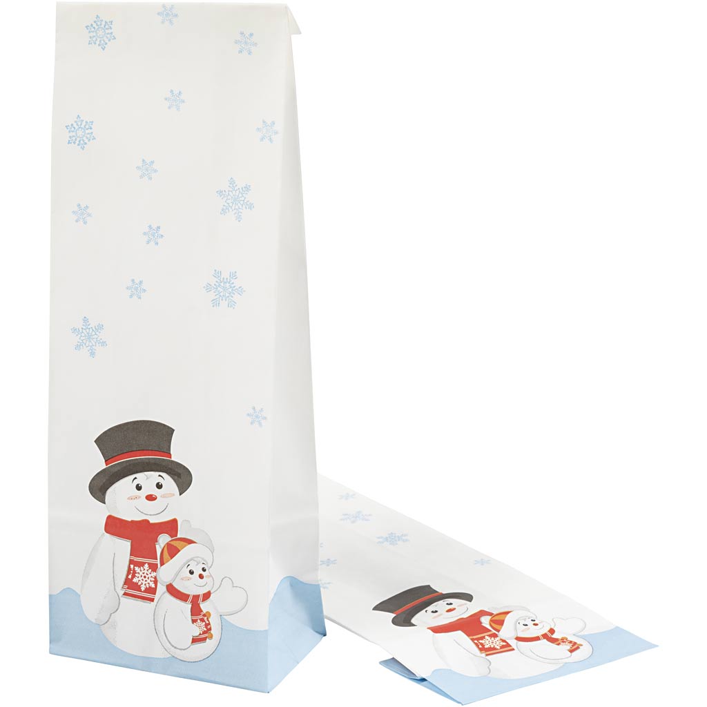 Bolsa de regalo navideña 6x10 cm 60 g — 100 ud (1 pack)